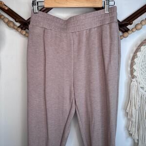 Varley The Rolled Cuff Mauve Marl Joggers